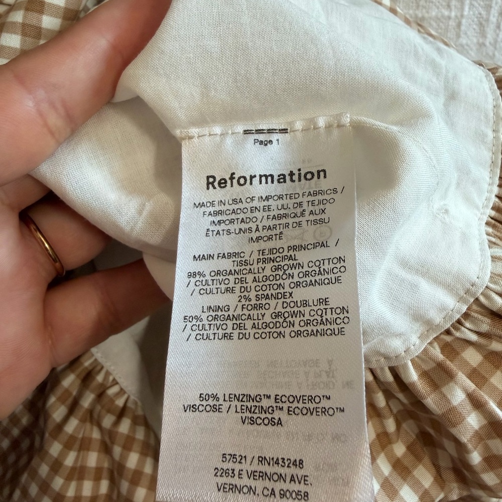Reformation Clea Dress - Picture 9 of 9